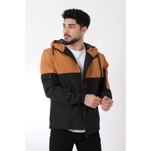 Stil Kombin Black Parçalı Kapşonlu Mevsimlik Mont Pldp 2907