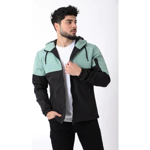 Stil Kombin Black Parçalı Kapüşonlu Mevsimlik Mont Pldp 2907-60021