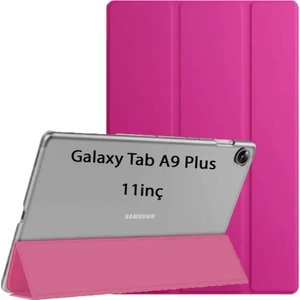 Samsung Galaxy Tab A9 Plus X210 X213 X215 X217 Kılıf New Pu Deri Smart Standlı Case Uyku Modlu