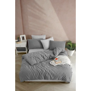 Tabu Home Ipliği Boyalı Çarşafı Lastikli Tek Kişilik Nevresim Takımı