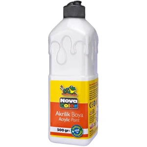 Nova Color Akrilik Boya 500 gr Beyaz NC-385