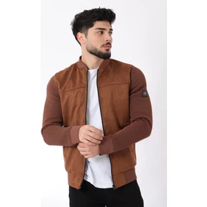 Stil Kombin Kolu Triko Kolej Yaka Süet Mevsimlik Mont Pldp 2977-60285