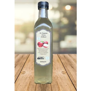 Mustafa Baloğlu Bal Ürünleri Elma Sirkesi (2 Yıllık) (Organik- Ev Yapımı) 500 ml