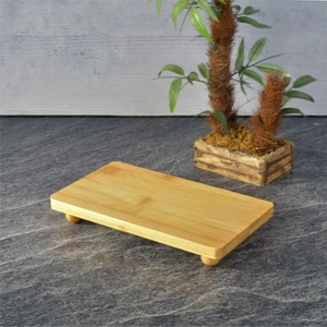 Bambu Dikdörtgen Ayaklı Stand