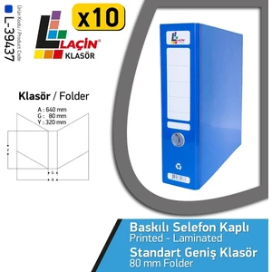 Klasör Selefonlu Geniş 10 Adet