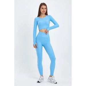 Şmart Kadın Seamless Tayt Crop Takım