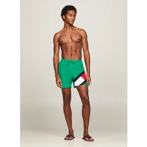 Tommy Hilfiger Yeşil Erkek Şort Mayo UM0UM02048L4B