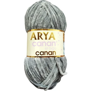 Arya Kadife El Örgü Ipi Gri (ARY-022)