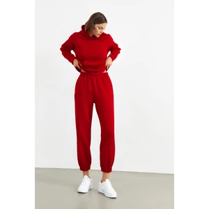 Kadın 3 Iplik Içi Pamuklu Kalın Eşofman Takımı