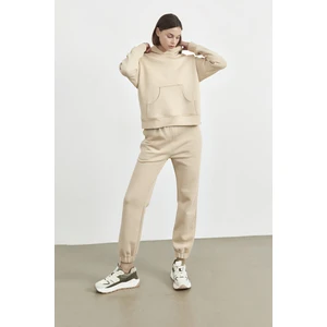 Kadın 3 Iplik Içi Pamuklu Kalın Eşofman Takımı