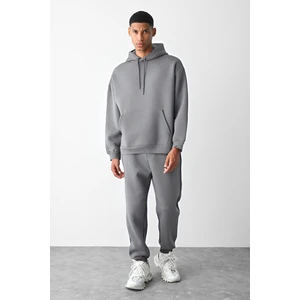 Erkek 3 Iplik Oversize Jogger Eşofman Takımı