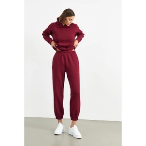 Kadın 3 Iplik Içi Pamuklu Kalın Eşofman Takımı