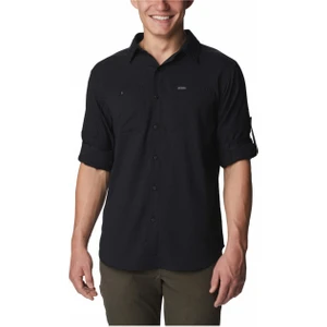 Columbıa AM1683 Sılver Rıdge Utılıty Lıte Long Sleeve Erkek Siyah Uzun Kollu Gömlek AM1683-010