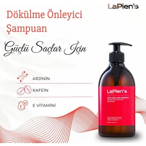 Lapiens Anti- Hair Loss Dökülme Önleyici Şampuan 500 ml Kafein, Arjinin ve Evitamini İçerir