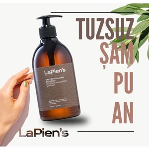Tüm Saç Tipleri Için Tuzsuz Şampuan,Dengeleyici,Arındırıcı,Canlandırıcı, Nemlendirici 500ml