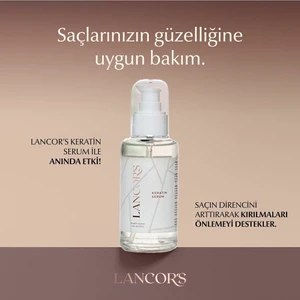 Lancors Aşırı Yıpranmış   Ince Telli Zayıf Saçlar Için Hacim Veren Besleyici Keratin Serum 100 ml