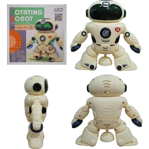 İnter Toys Rotating Robot 667815 Dans Eden Dijital Robot Işıklı Sesli Pilli 3+
