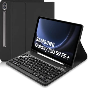 M.TK Moveteck Samsung Tab S9 Fe Plus SM-X610 Uyumlu Klavyeli Kılıf