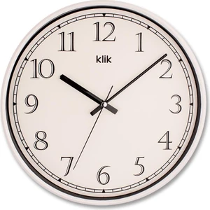 Slim Beyaz Duvar Saati