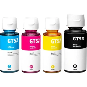 GT52/GT53 Muadil 4 Renk Set Mürekkep