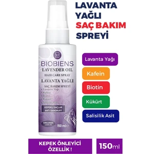 Lavanta Yağlı Saç Bakım Spreyi 150 ml