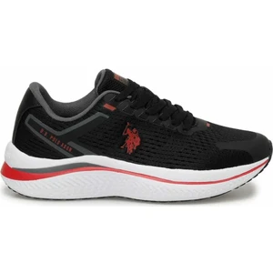 U.S. Polo Assn. premium Genesis 4fx Erkek Sneaker Ayakkabı 101501784SIYAH-KRMZ