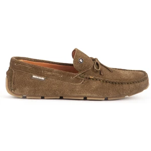 Pierre Cardin 241012 Gerçek Süet Deri El Yapımı Erkek Loafer