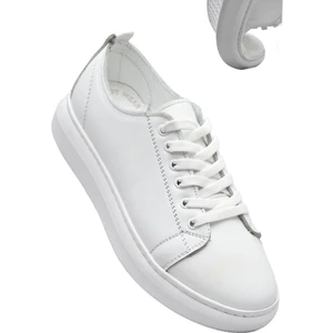 764  Full Ortopedik Taban  Deri Günlük Kadın Ayakkabı Kadın Sneakers