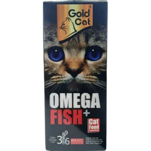 Gold Cat Omega Fish+ Kediler Için Omega ve Vitamin Desteği