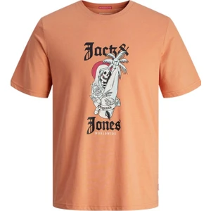 Jack & Jones Jorcoconut Skull Tee Ss Crew Neck Ln 12255192 Pudra