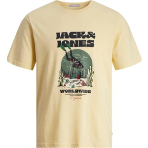 Jack & Jones Jorcoconut Skull Tee Ss Crew Neck Ln 12255192