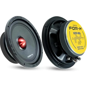EGB Elektronik For-X Xfr-80 Oto Hoparlör Midbass 20CM 360 Watt 2 Adet