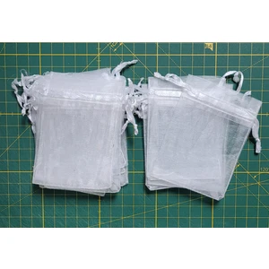 Organze Tül Kese - Kına Çerez Kesesi - Takı Ambalaj - 7x9 cm 25 Adet - Minik Boy