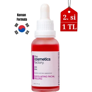 The Cosmetics Factory Canlandırıcı ve Cilt Tonu Eşitleyici Aha & Bha Cilt Serumu 30 ml