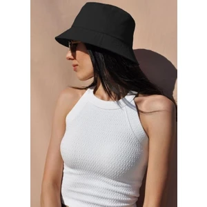 Yazlık Kumaş Kova Şapka, Erkek Kadın Düz Balıkçı Bucket Şapka, Unisex