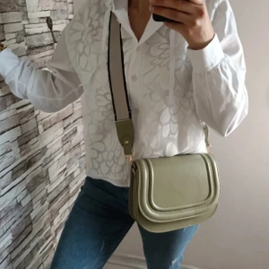 Hegef Bag Kadın Kanvas Askılı Gözlü Çapraz ve Omuz Çantası