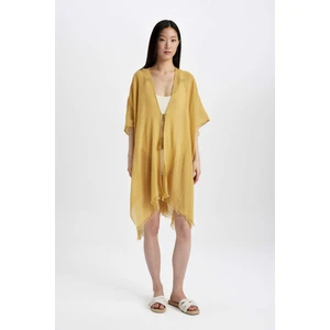 Regular Fit Pamuklu Kimono-Fall in Love Z0696AZ24SM