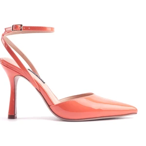 Nine West Kımbe 4fx Turuncu Kadın Topuklu Ayakkabı