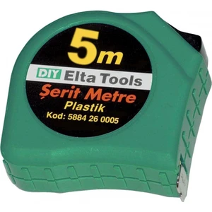 Plastik Şerit Metre 5 Metre