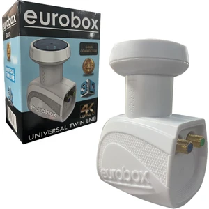 Ikili Lnb Twin 0.1db 3D Eurobox EU-222