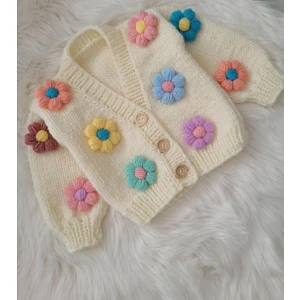Şifa Atelier El Örgüsü Bebek Hırka