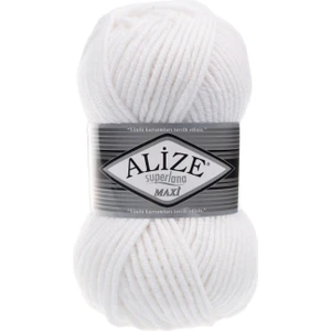 5 Adet Alize Superlana Maxi 55 Beyaz