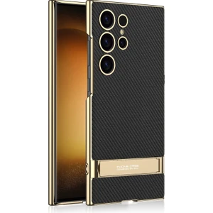 Samsung Galaxy S24 Ultra 5g Için Gkk Triumph Düz Pu Kılıf (Yurt Dışından)