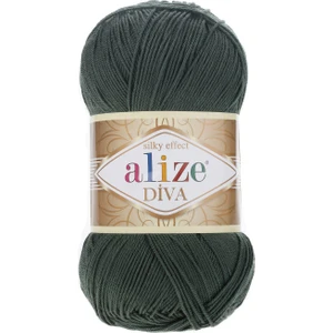 Diva 131 Orman Yeşili El Örgü Ipi 100 Gr.