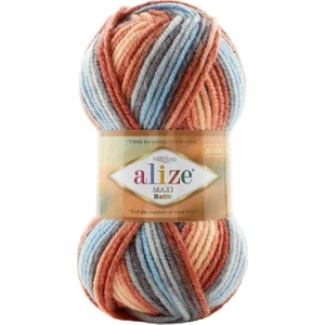 Superlana Maxi Batik 7922 Ebruli El Örgü Ipi 100 Gr.