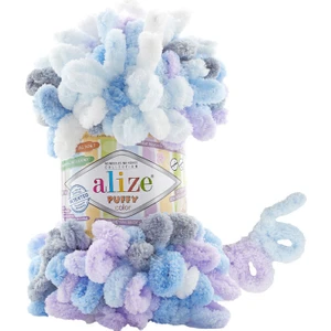 Puffy Color 6524 Ebruli Parmakta Örülen El Örgü Ipi 100 Gr.