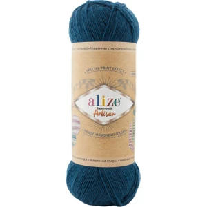 Superwash Artisan 666 Petrol Yünlü El Örgü Ipi 100 Gr.