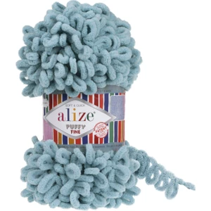 5 Adet Alize Puffy Fine 414 Azur