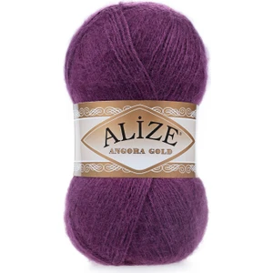 Angora Gold 111 Mürdüm El Örgü Ipi 100 Gr.