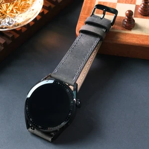 Huawei Watch Deri Kordon 22mm 46mm Watch GT4 Gt 2 3 4 Pro Se 2e Huawei Watch 4 Pro Ultimate Elite Runner Buds Gt2 E Gt2e Gt2pro Gt3 Pro Gt3pro Kahve Deri Kordon Kayış